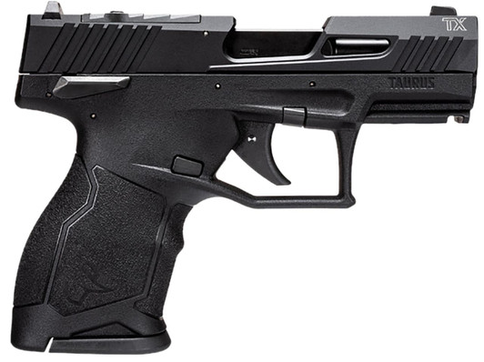 Taurus 1TX2233110 TX22C  Compact 22 LR 10+1 3.60" Black Barrel, Slide & Polymer Frame, Rubber Grips 