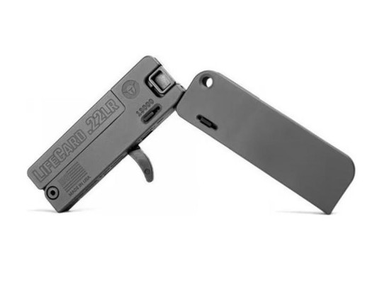  Trailblazer Firearms Lifecard Poly 22lr Black/grey 