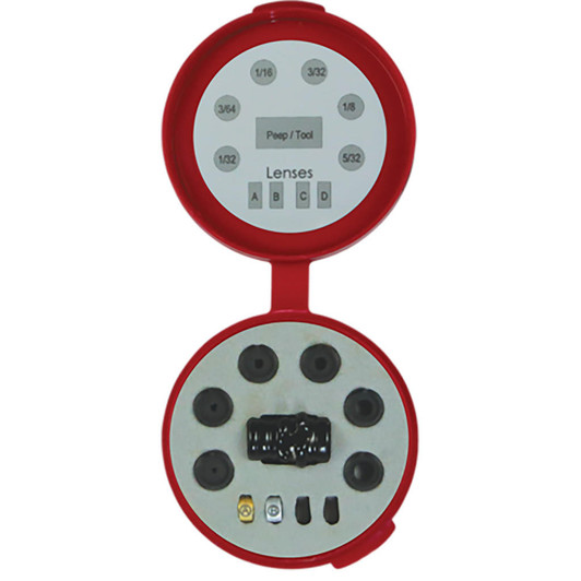  Hamskea Insight Feather Vision Pro Kit 6 Aperture Peep Lense A And B 