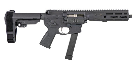  LWRC ICP9B8SBA3 IC-9  9mm Luger 8.50" 30+1 Black Nitride Threaded Barrel, Black Anodized Aluminum Picatinny Rail Receiver, SB Tactical SBA3 Brace, LWRC Ultra Combat Grip, Ambidextrous 