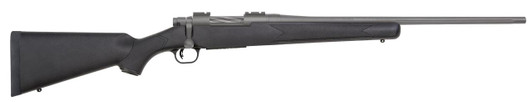  Mossberg 28068 Patriot  Full Size 22-250 Rem 5+1 22" Stainless Cerakote Fluted Barrel, Drilled & Tapped Stainless Cerakote Receiver, Black Fixed Synthetic Stock, Right Hand 