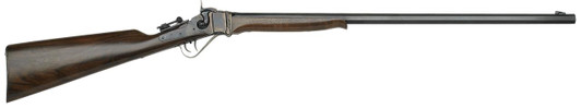 Taylors and Company Taylors & Company 220070 Half-Pint Sharps 38-55 Win Caliber with 1rd Capacity, 26" Blued Barrel, Color Case Hardened Metal Finish & Walnut Synthetic Stock Right Hand (Full Size) 