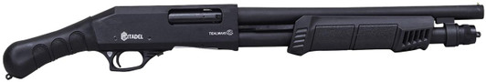  Citadel CBTW1214 Boss Tidalwave 12 Gauge Pump 3" 5+1 14.75" Black Bore Barrel, Black Receiver w/3/8" Dovetail, Fixed Black Synthetic Stock 