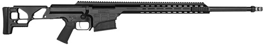  Barrett 18520 MRAD  6.5 Creedmoor 24" 10+1 Black Cerakote Black Fixed Adjustable Comb Stock Black Polymer Grip Right Hand 