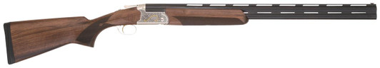  TriStar 33136 Trinity II Full Size 28 Gauge Break Open 3" 2rd 28" Black Over/Under Vent Rib Barrel, Acid Etched w/24K Gold Inlay Stainless Steel Receiver, Fixed Turkish Walnut Stock, Right Hand 