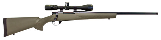 HOWA Howa HGP27MMPRCG M1500 Gamepro Gen2 7mm PRC 5+1 22", Blued Barrel/Rec, Green Fixed Hogue Pillar-Bedded Overmolded Stock, Includes Nikko Stirling 4-12x40mm Scope 