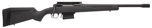 Savage Arms 57140 110 Haymaker 450 Bushmaster 4+1 18" Barrel, Matte Black Metal, Black Fixed AccuStock with AccuFit 