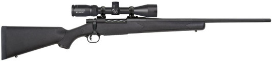  Mossberg 28054 Patriot  25-06 Rem Caliber with 5+1 Capacity, 22" Fluted Barrel, Matte Blued Metal Finish & Black Synthetic Stock Right Hand (Full Size) Includes Vortex Crossfire II 3-9x40mm Scope 