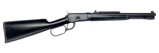 Taylors and Company Taylors & Company 220093 1892 Alaskan Take-Down 44 Rem Mag Caliber with 7+1 Capacity, 16" Barrel, Matte Black Metal Finish & SoftTouch Black Synthetic Stock Right Hand (Full Size) 