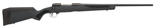  Savage Arms 57060 110 Hunter Full Size 22-250 Rem 4+1 22" Matte Black Button-Rifled Barrel, Matte Black Drilled & Tapped Carbon Steel Receiver, Adj AccuStock Matte Gray Synthetic Stock, Right Hand 