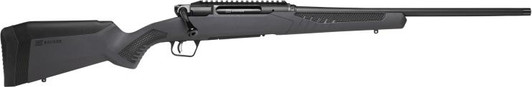  Savage Arms 57909 Impulse Driven Hunter 30-06 Springfield 4+1 18" Threaded, Matte Black Barrel/Rec, Gray Stock with Black Rubber Cheek Piece and Grips, Straight Pull Bolt 