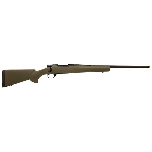 HOWA M1500 Hogue 300 Winchester Magnum 24'' Bbl (1)3rd Mag Green 