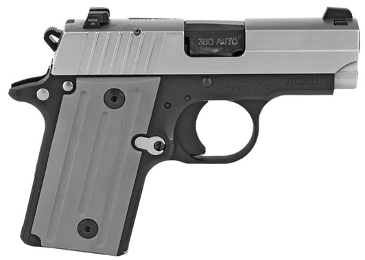 SIG SAUER Sig Sauer 238380TSS2CA P238 *CA Compliant 380 ACP Caliber with 2.70" Barrel, 6+1 Capacity, Black Hardcoat Anodized Finish Aluminum Beavertail Frame, Serrated Stainless Steel Slide & Gray Polymer Grip 