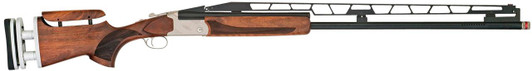  TriStar 35414 TT-15A Unsingle USA 12 Gauge 1rd 2.75" 34" Adjustable Rib Barrel Silver Rec Walnut Fixed with Adjustable Comb Stock Right Hand (Full Size) Includes 3 Extended MobilChoke 