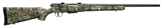  Savage Arms 19978 25 Walking Varminter 17 Hornet Caliber with 4+1 Capacity, 22" Barrel, Matte Black Metal Finish & Realtree Max-1 Synthetic Stock Right Hand (Full Size) 