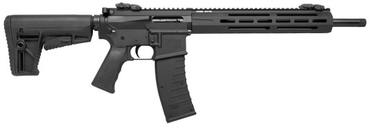  Kriss USA DM22CBL10 DMK22C  Full Size 22 LR 15+1 16.50" Black Nitride Threaded Barrel, Black Picatinny Rail Aluminum Receiver, M-LOK Handguard, Black Synthetic 6 Position Stock, Black Polymer Grips 