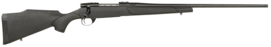  Weatherby VTX300WR4T Vanguard Obsidian Full Size 300 Wthby Mag 3+1 24" Blued #2 Contour Threaded Barrel, Blued Drilled & Tapped Steel Receiver, Black Monte Carlo Synthetic Stock 
