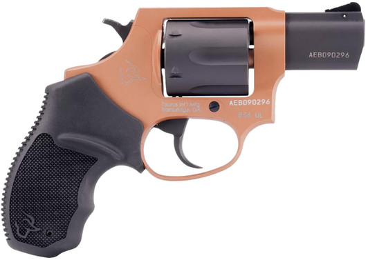  Taurus 2-85621ULC22 856 Ultra-Lite 38 Special 6rd 2" Matte Black Cylinder Cerakote Copper Transfer Bar Safety 
