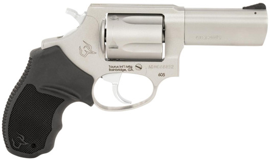  Taurus 2605P39 605 T.O.R.O. Small Frame 38 Special +P/357 Mag 5rd 3" Stainless Steel Barrel, Frame & Cylinder, Black Rubber Grip, Transfer Bar Safety, Optic Mount For Micro Red Dot 