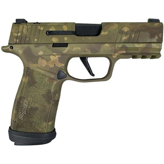 SIG SAUER P365-xmacro Tacops 9mm 3.7''bbl (4)17rd Green Multi Camo 