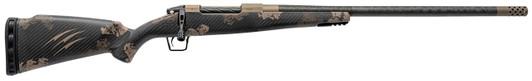 FIERCE FIREARMS Fierce Firearms ROG7PRC24BRS Carbon Rogue  Full Size 7mm PRC 3+1 24" Hand Lapped/Match Grade Threaded Barrel, Smoked Bronze Cerakote Steel Receiver, Sonora Ambush Camo Fierce Rogue Carbon Fiber Stock 