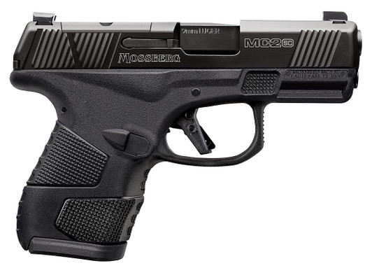  Mossberg 89044 MC2sc Sub-Compact 9mm Luger 3.40" 14+1,11+1 Matte Black DLC Stainless Steel with Optics Cut Aggressive Textured Black Polymer Grip Tritium Pro Night Sights (No Safety) 