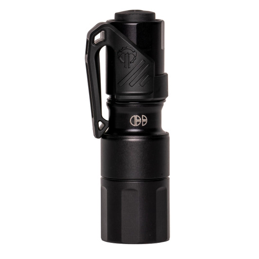 Cloud Defensive MCH HC High Candela Micro Flashlight, Single Output, 950 Lumen, Aluminum, Black, MCH2.0-HC-S-350-BLK