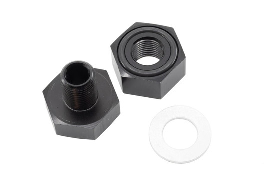 REDHORSE PERFORMANCE Valve Cover 1/8in NPT Female bulkhead black 