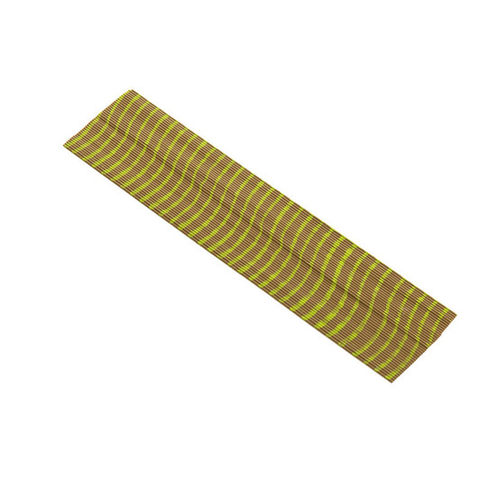 October Mountain Vibe String Silencers Green Pumpkin/neon Yellow 2 Pk