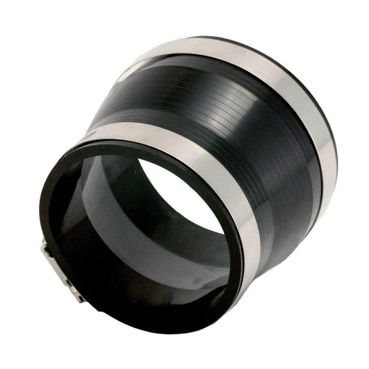 SPECTRE Coupler/Reducer; 3.5in-3 in PVC Black 
