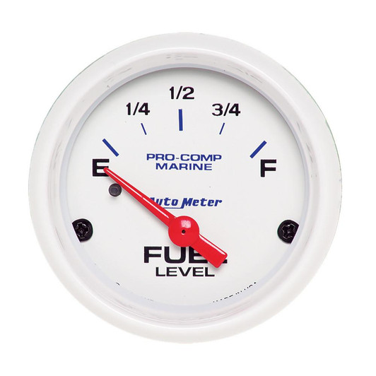 AUTOMETER Fuel Level Gauge 2-1/16 Electric Air-Core Series 