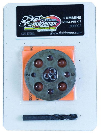 FLUIDAMPR Crank Drill & Pin Kit Dodge Cummins Diesel 