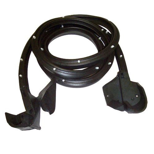 SOFF SEAL INTERNATIONAL Door Weatherstrip with C lips and Molded Ends 