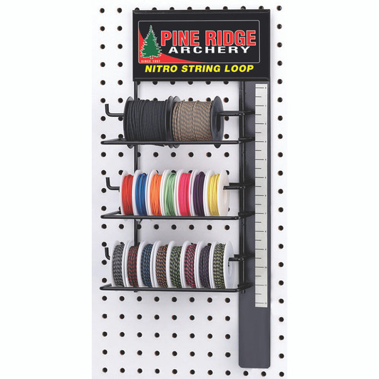 Pine Ridge String Loop Display 500 Ft Assorted Colors