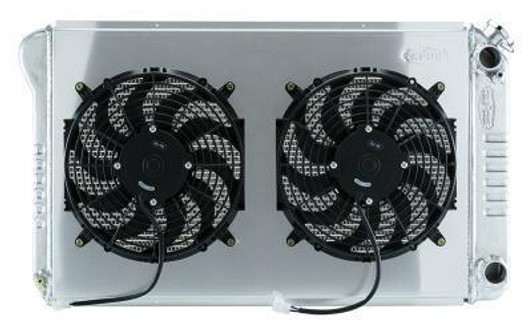COLD CASE RADIATORS 77-87 GM P/U Radiator AT 21in Dual 14in Fans 