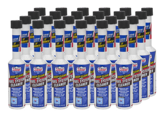 Lucas Oil Deep Clean Fuel System Cleaner Case 24x5.25 Oz. 