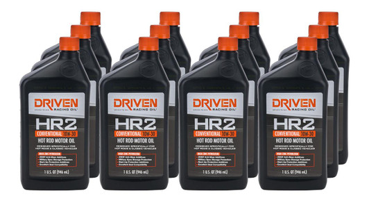 DRIVEN RACING OIL HR2 10w30 Conventional Oil Case 12 x 1 Quart 