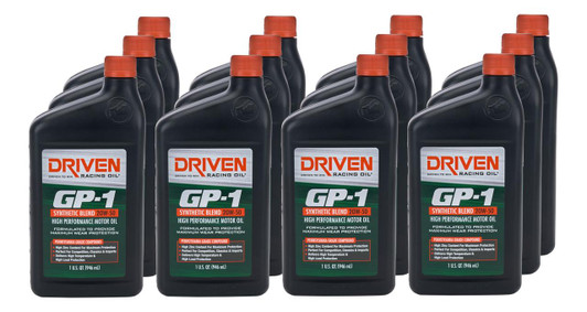 DRIVEN RACING OIL GP-1 20w50 SemiSynthetic Case 12 x 1 Quart 