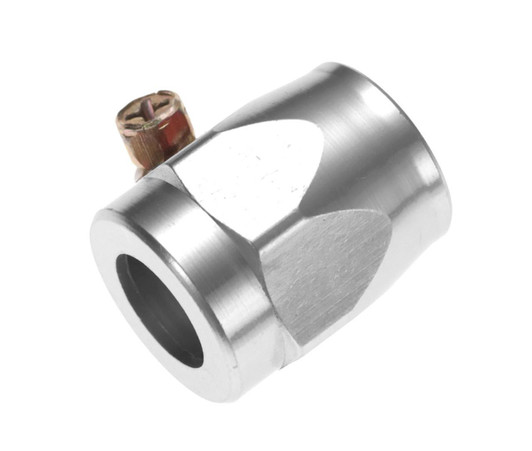 REDHORSE PERFORMANCE 10AN Plated Hose Finisher Chrome 