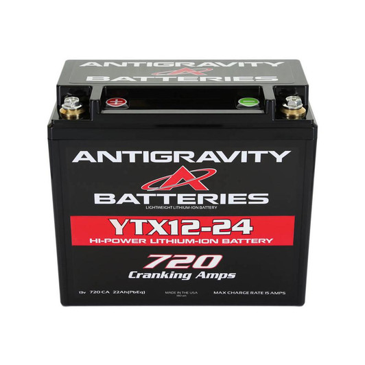 ANTIGRAVITY BATTERIES YTX12 Style Case 24-Cell 720 CA24 Ah (PbEq) 
