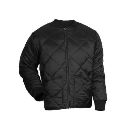  Quilted Bomber Jacket 