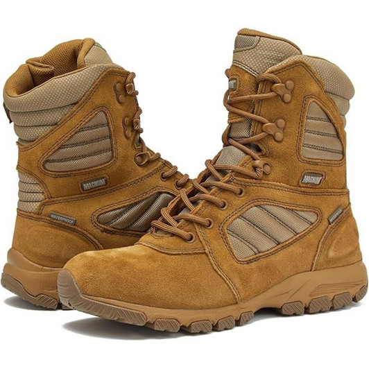 Magnum Boots Mag Shield Boot- Tan-Tan- Medium 
