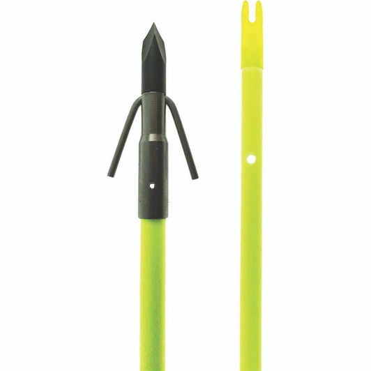 Muzzy Classic Fish Arrow Chartreuse With Gar Point 