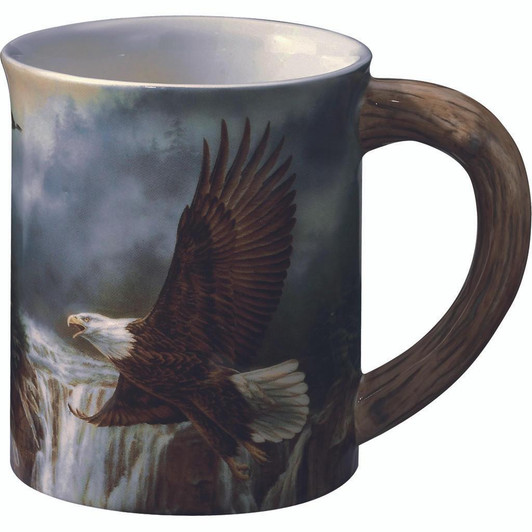  Wild Wings Sculpted Mug Majestic Bald Eagle 