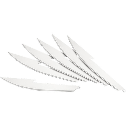 Outdoor Edge Razorsafe Replacement Blades 5 In. Boning/fillet 6 Pk.