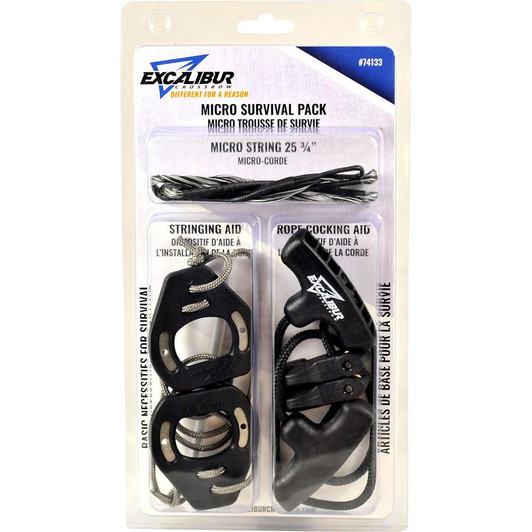  Excalibur Micro Survival Pack Micro String, Rope Cocker And Stringing Aid 