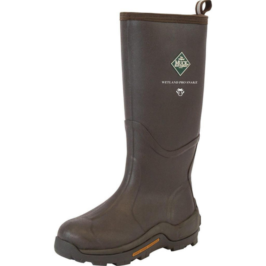 Muck Boots Muck Wetland Pro Snake Boot Brown 9 