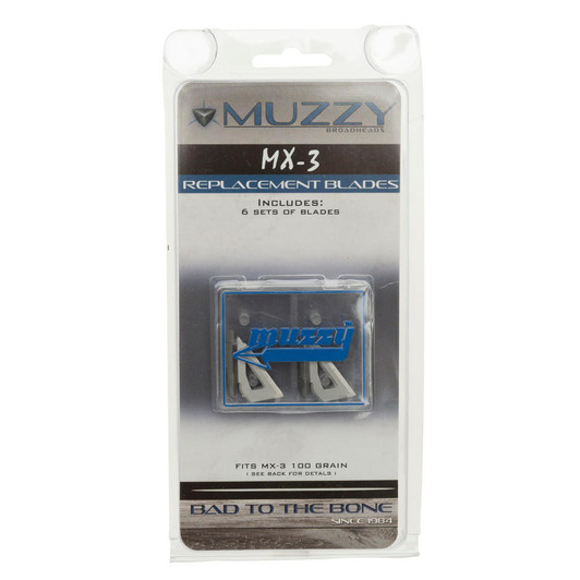 Muzzy Replacement Blades Mx-3 100 Gr. 9 Pk.