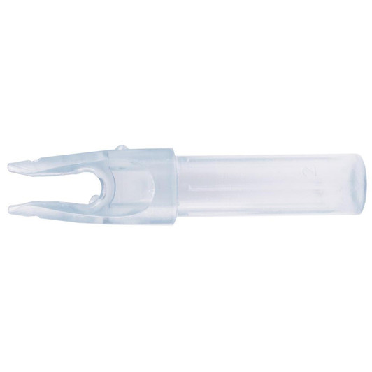  Carbon Express Launchpad Nocks Clear .244 12 Pk. 