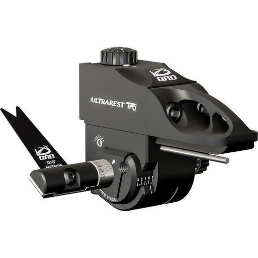 QAD Qad Ultrarest Tri Target Rest Black Rh 